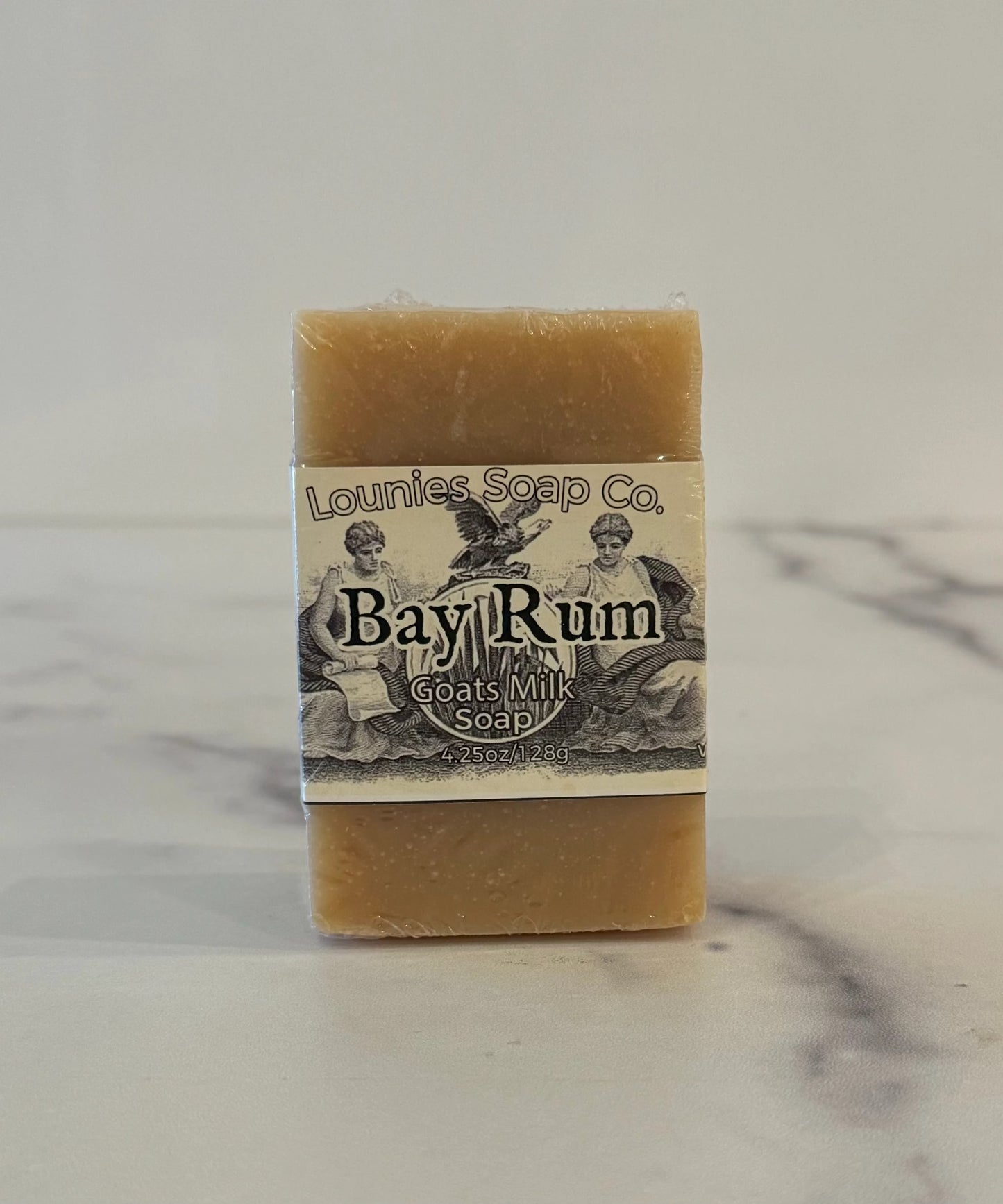 Goats Milk Soap - Bay Rum by Lounies Soap Co.