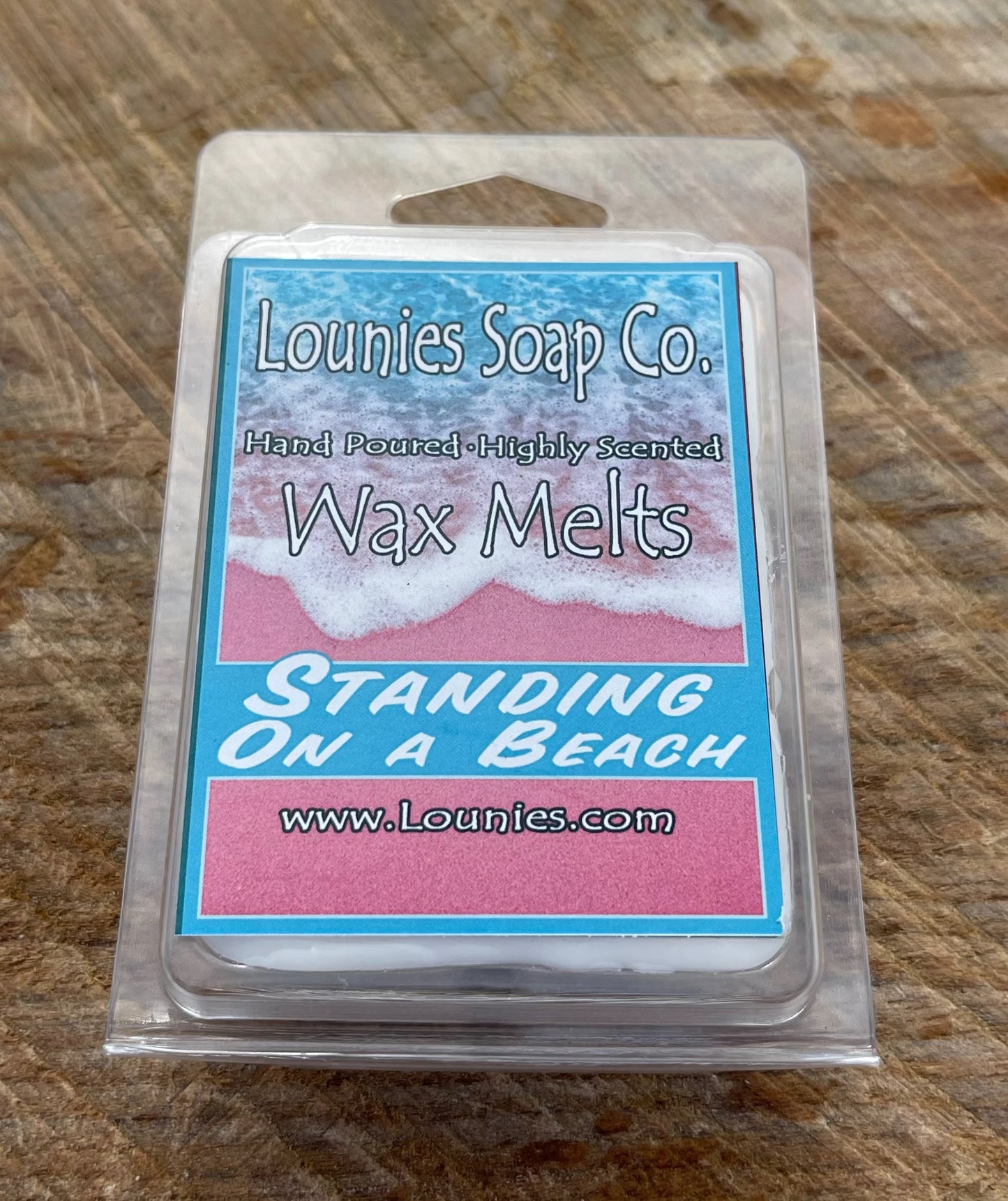 Standing on a Beach Wax Melt by Lounies Soap Co.