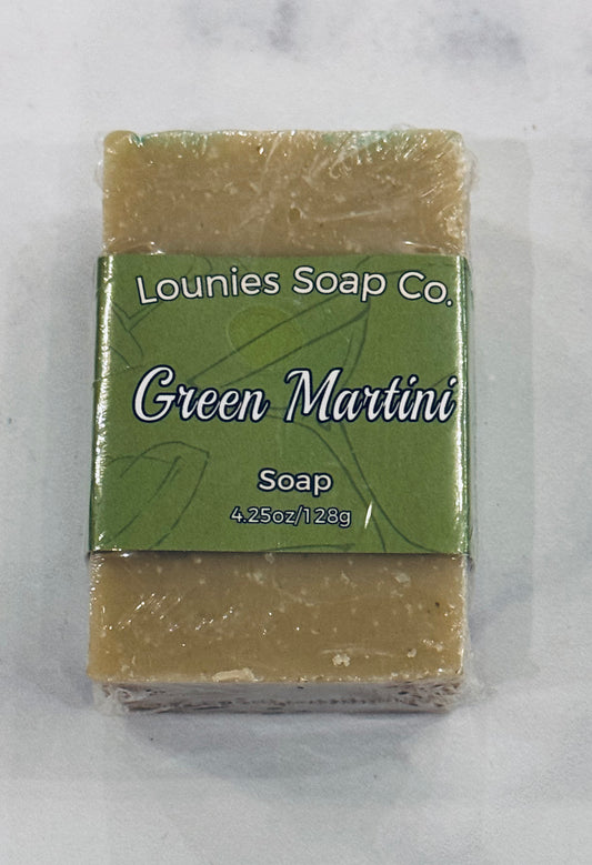 Green Martini Goats Milk Soap - Limited Edition