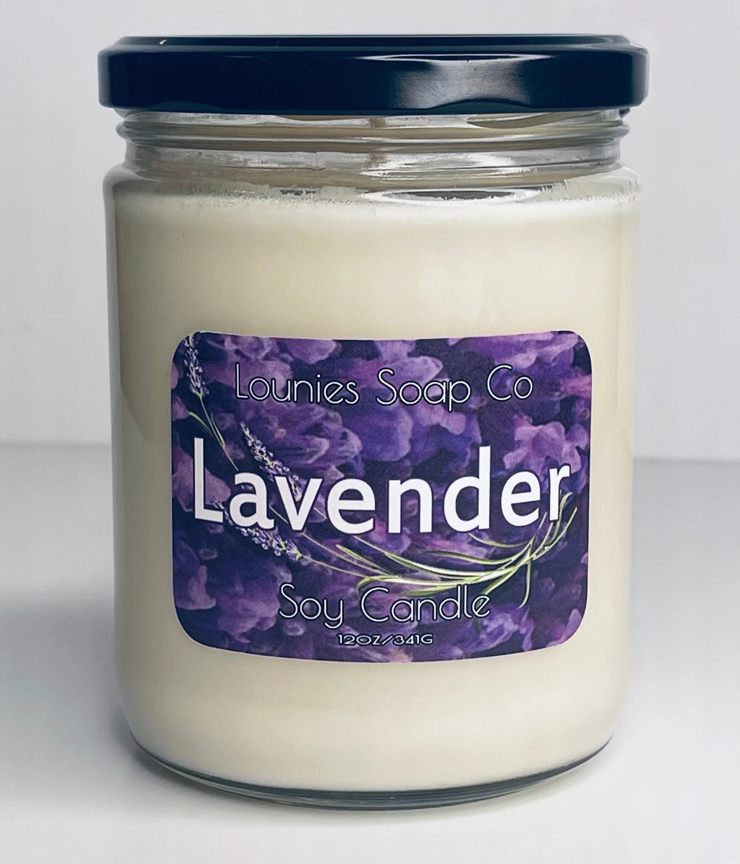 Lavender Candle by Lounies Soap Co.
