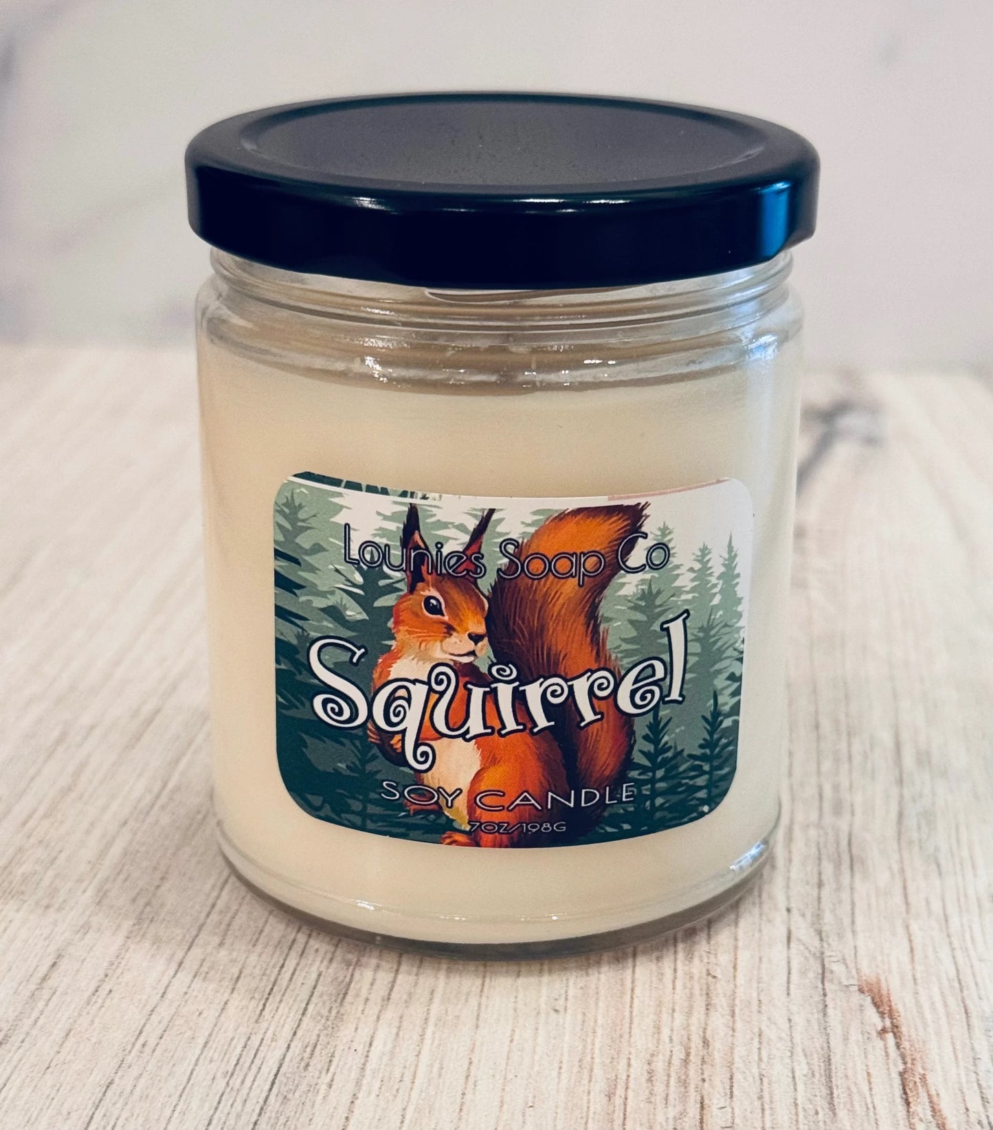 Squirrel Soy Candle
