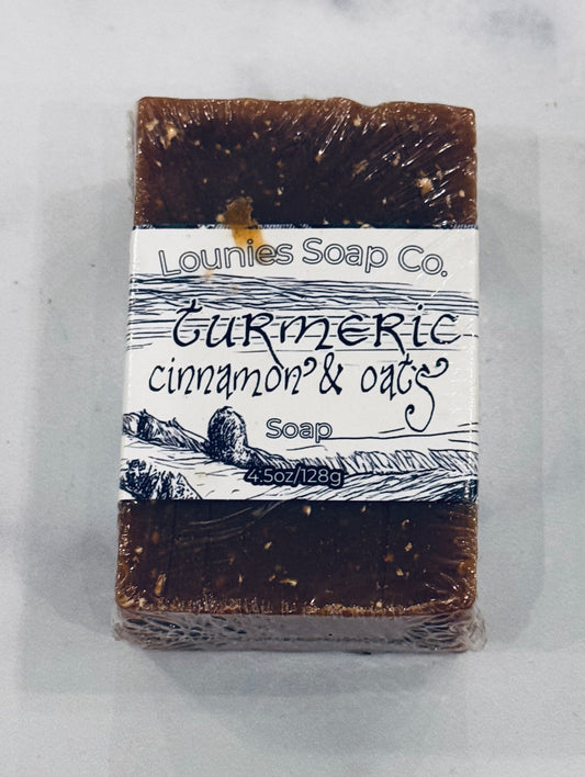 Turmeric Cinnamon & Oats Soap
