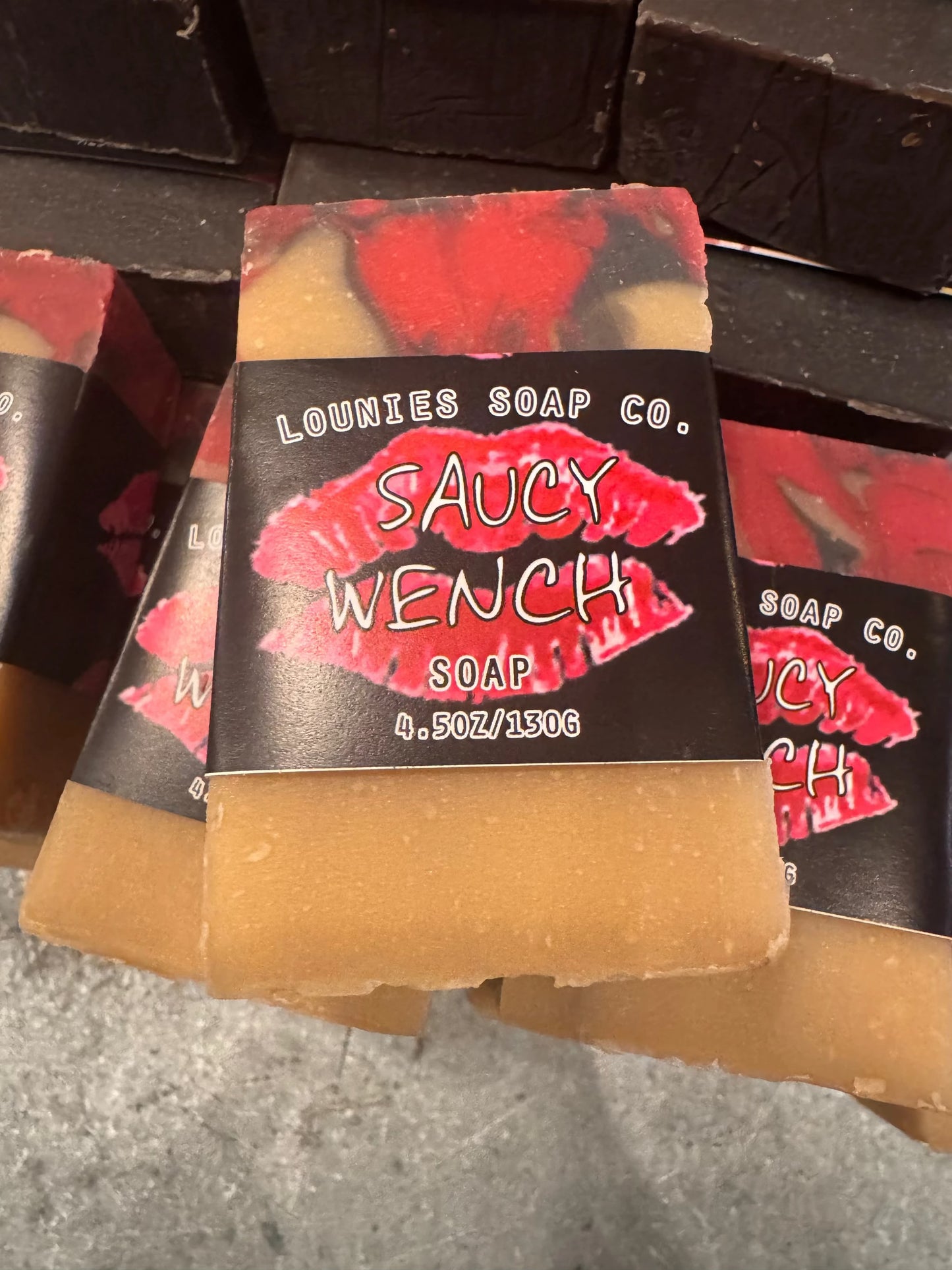 Saucy Wench Soap by Lounies Soap Co.