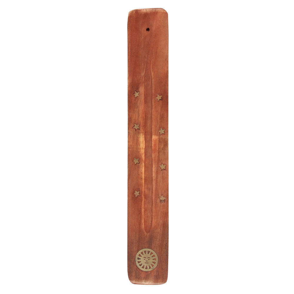 Sun Wooden Incense Ash Catcher