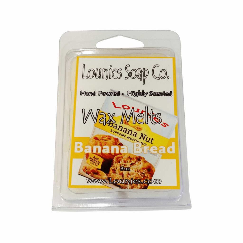 Banana Bread Wax Melt - Lounies Soap Co.