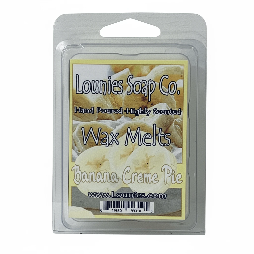 Banana Creme Pie Wax Melt - Lounies Soap Co.