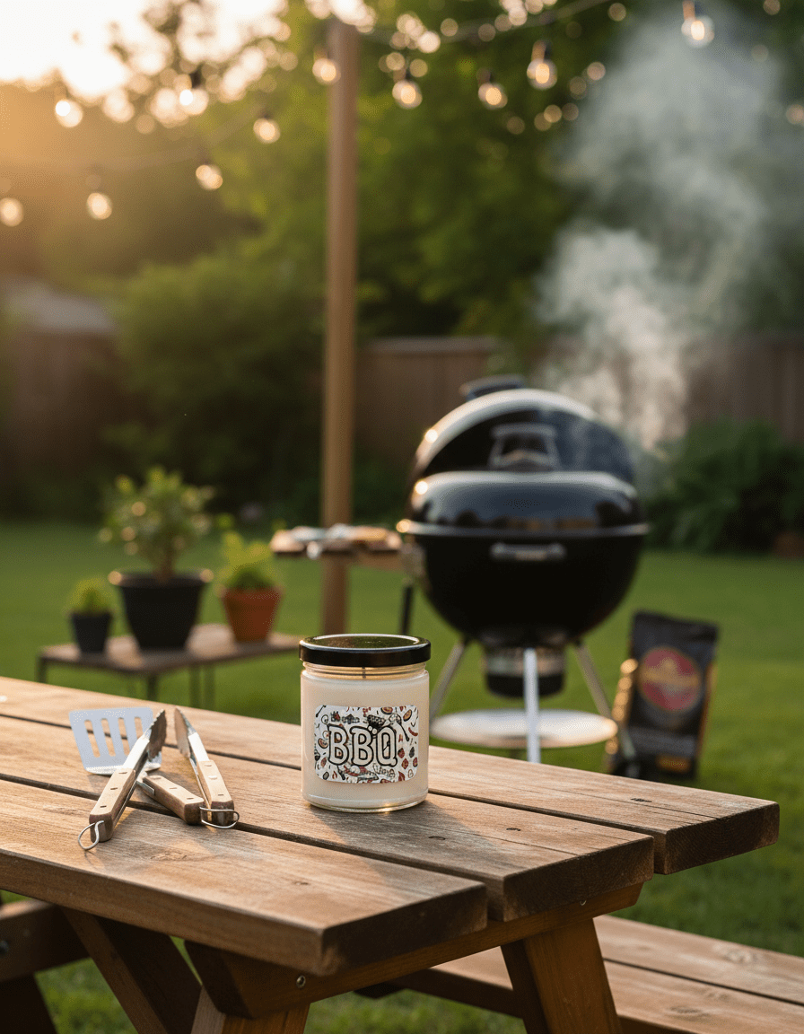 BBQ Soy Candle - Lounies Soap Co.