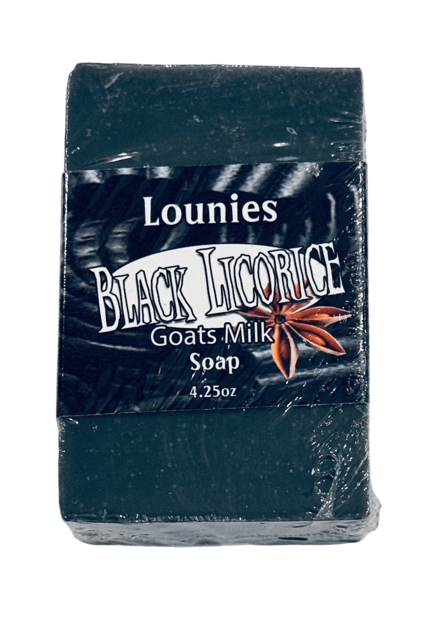 Black Licorice Goats Milk Soap by Lounies Soap Co.