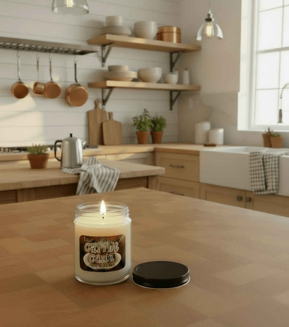 Carrot Cake Candle - Lounies Soap Co.