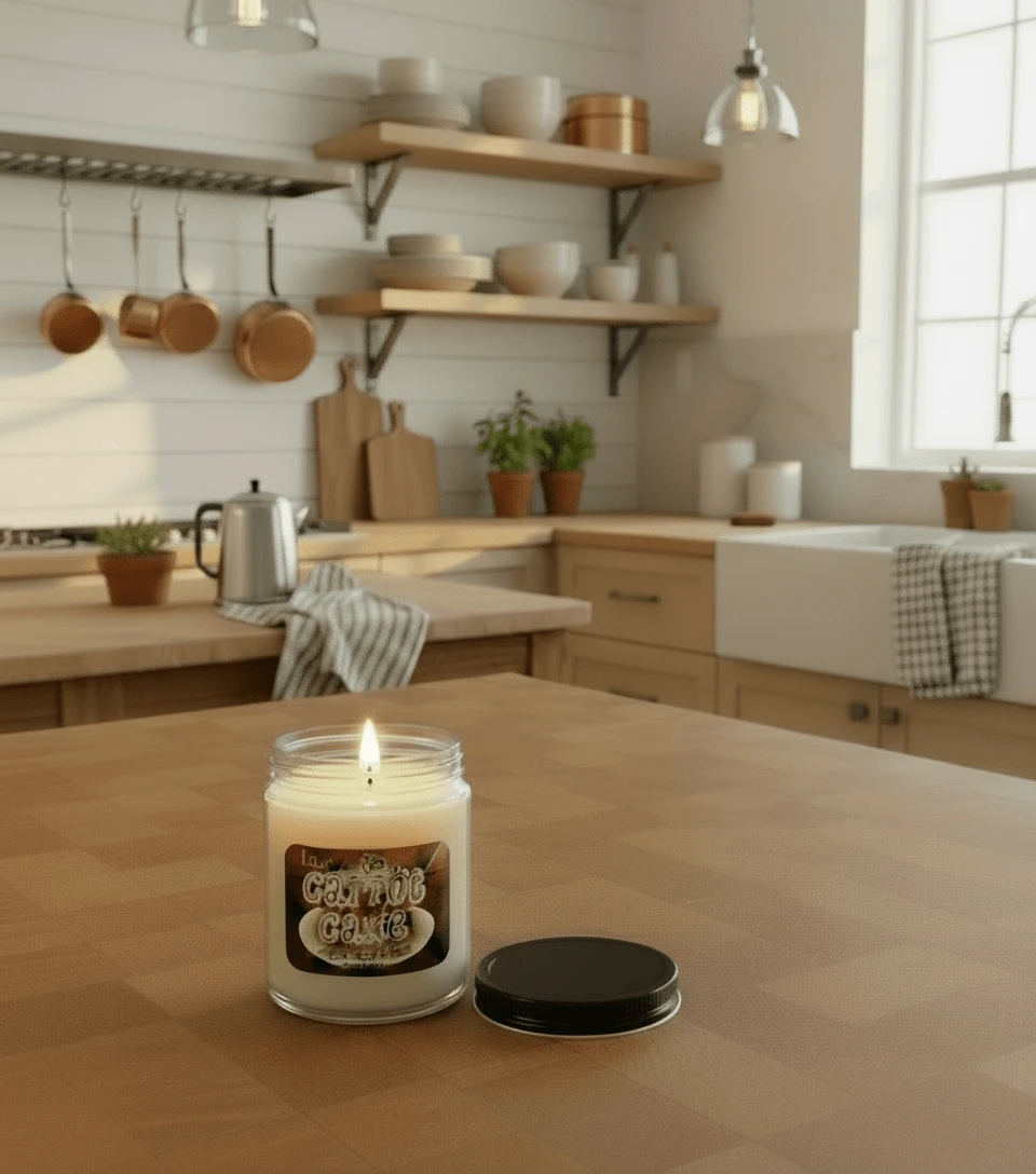 Carrot Cake Candle - Lounies Soap Co.