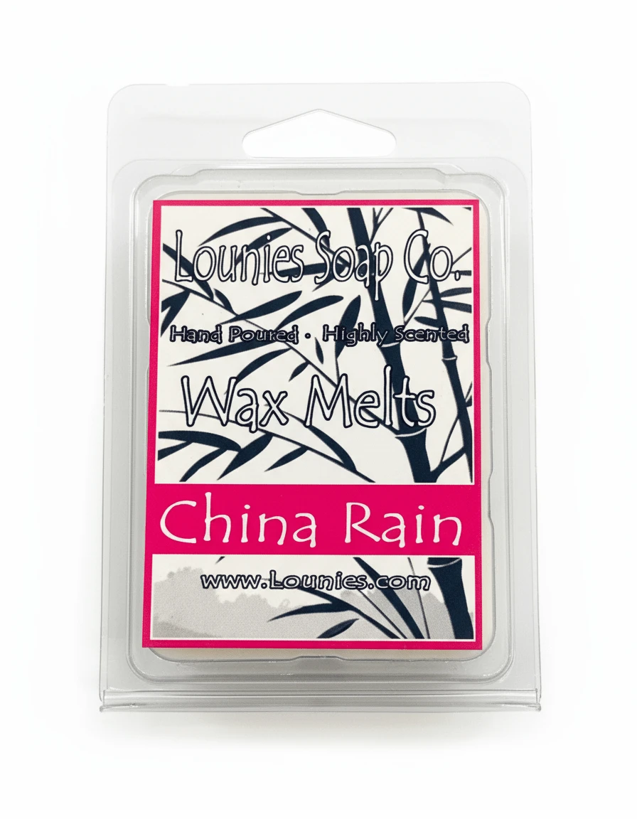 China Rain Wax Melt - Lounies Soap Co.