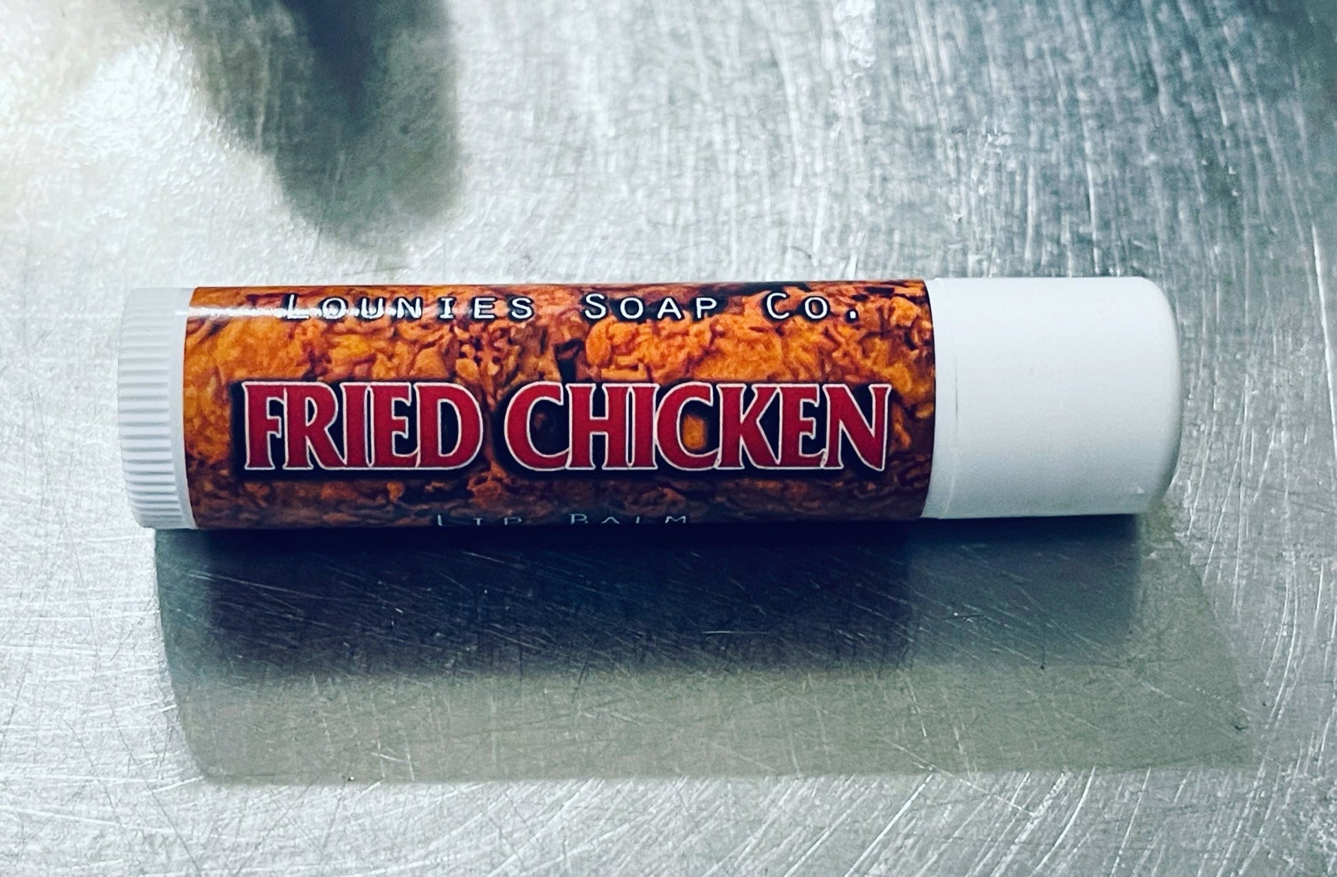 Fried Chicken Lip Balm - Lounies Soap Co.