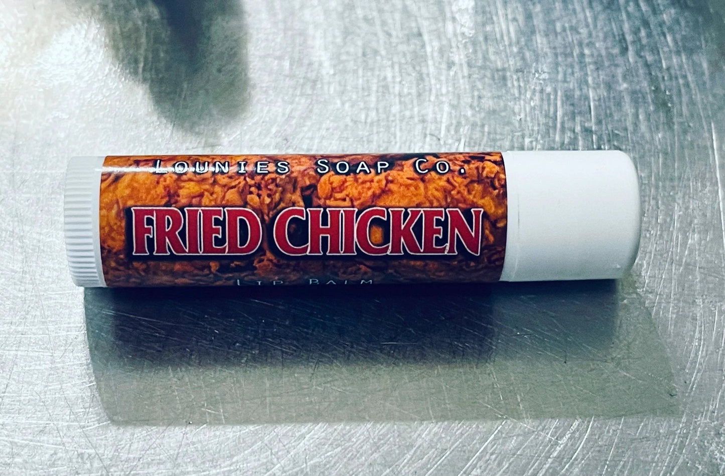 Fried Chicken Lip Balm by Lounies Soap Co.