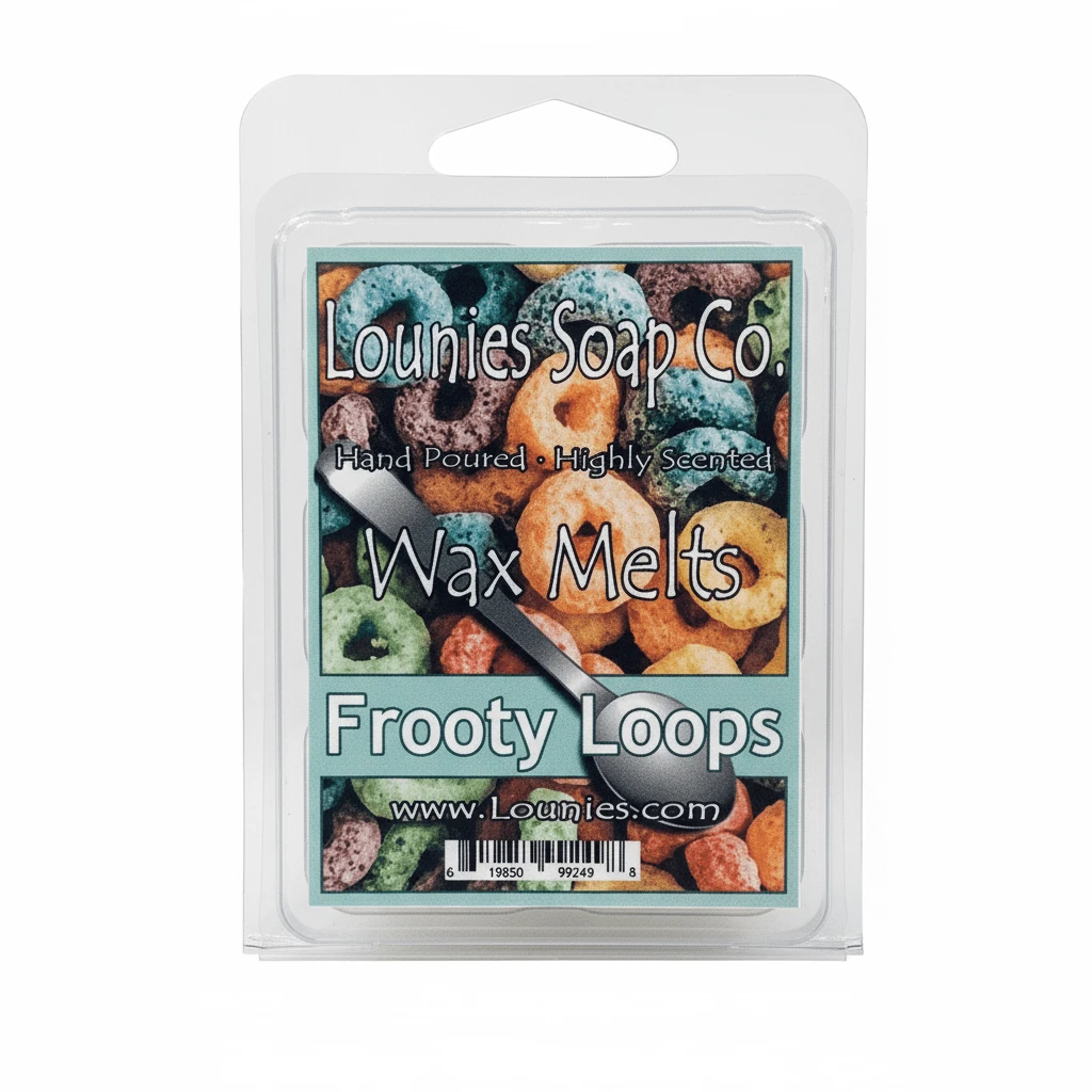 Frooty Loops Wax Melt by Lounies Soap Co.
