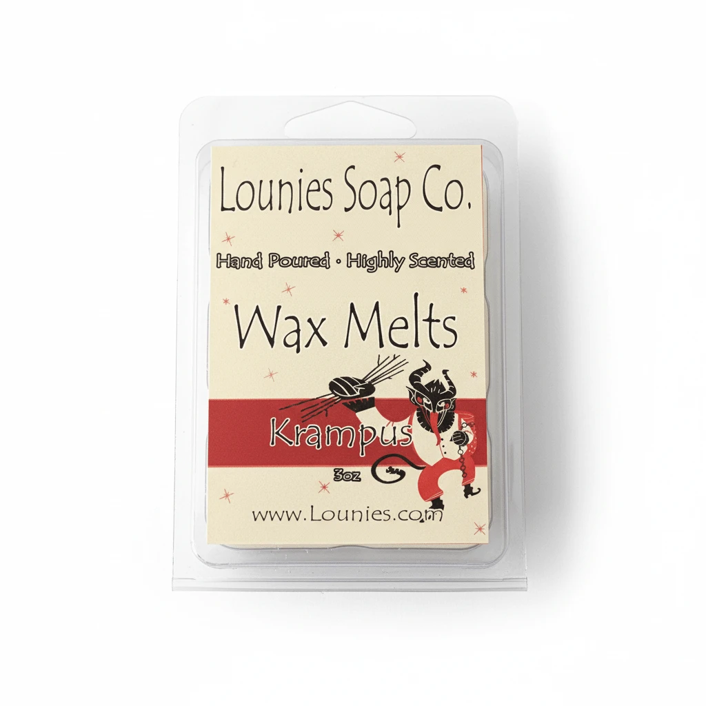 Krampus Wax Melt - Seasonal Scent - Lounies Soap Co.