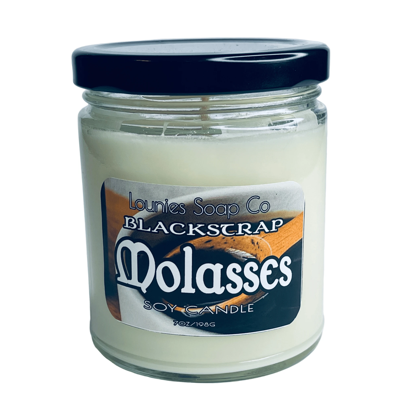 Molasses Candle by Lounies Soap Co.