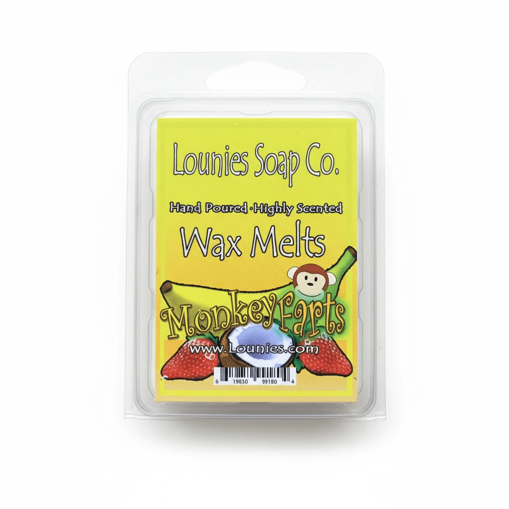 Monkey Farts Wax Melt by Lounies Soap Co.