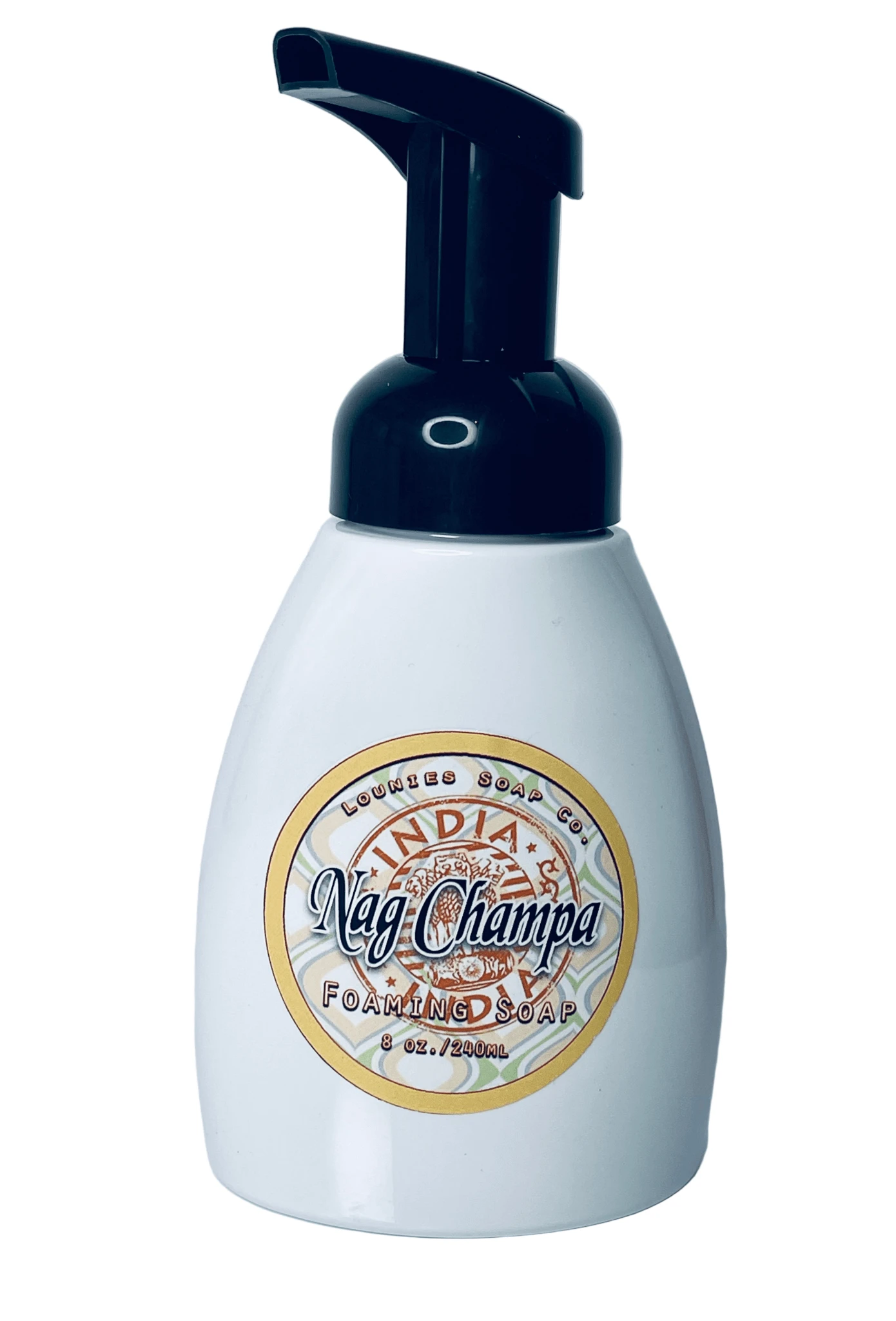 Nag Champa Foaming Soap by Lounies Soap Co.