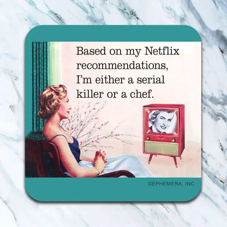 Netflix Coaster - Lounies Soap Co.
