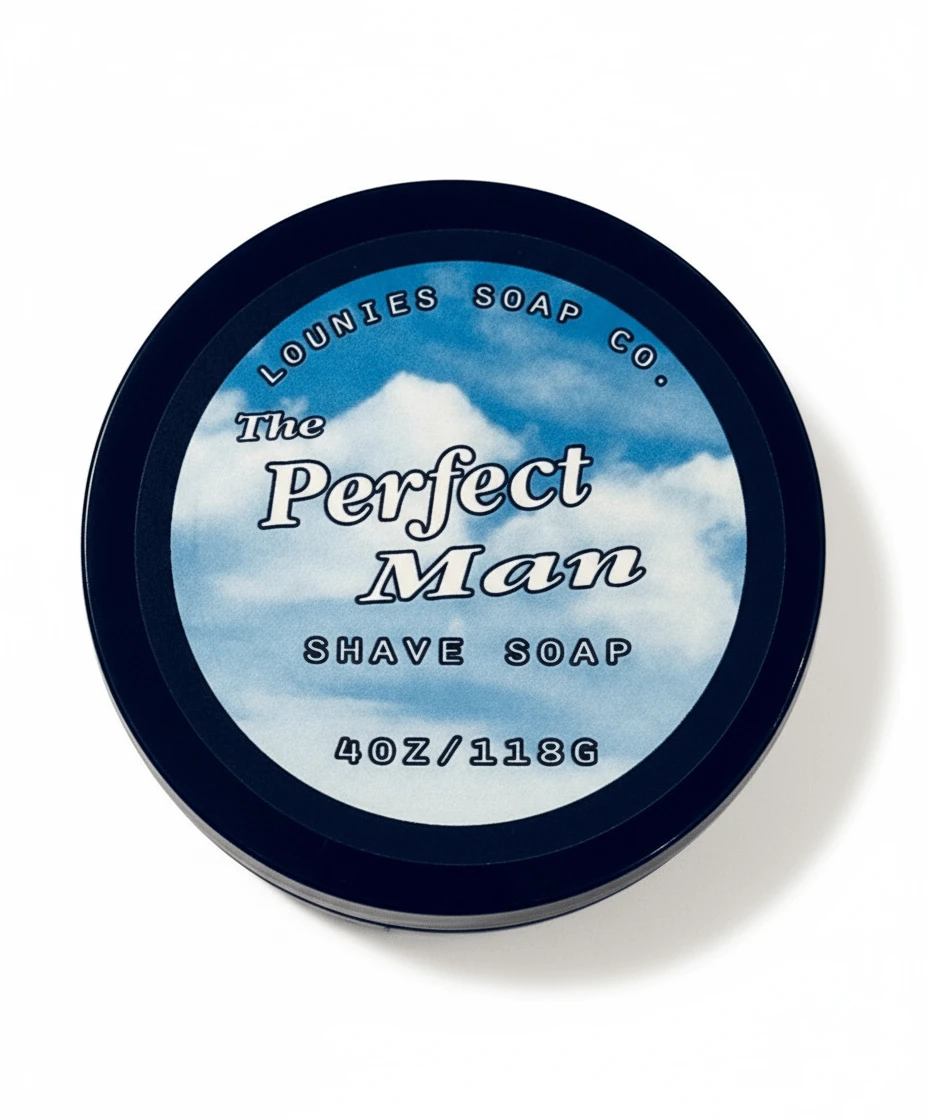 Perfect Man Shave Soap - Lounies Soap Co.