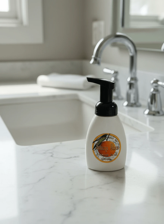 Satsuma Foaming Soap by Lounies Soap Co.