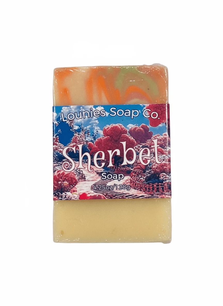 Sherbet Soap - Limited Edition by Lounies Soap Co.