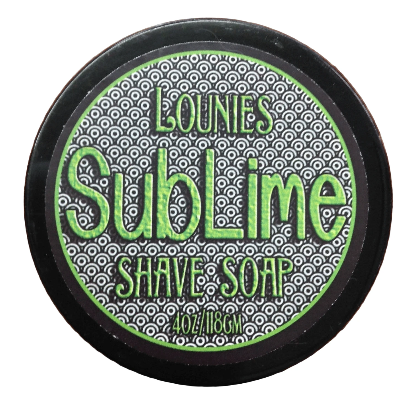 SubLime Shave Soap - Lounies Soap Co.