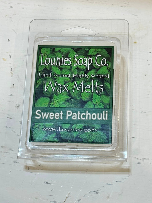 Sweet Patchouli Wax Melt by Lounies Soap Co.
