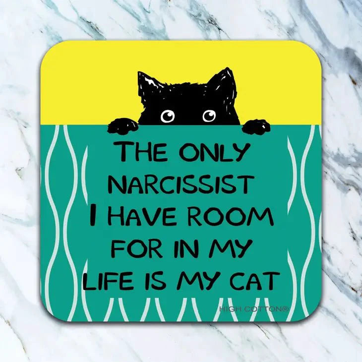 The Only Narcissist Coaster - Lounies Soap Co.