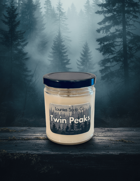 Twin Peaks Soy Candle - Lounies Soap Co.