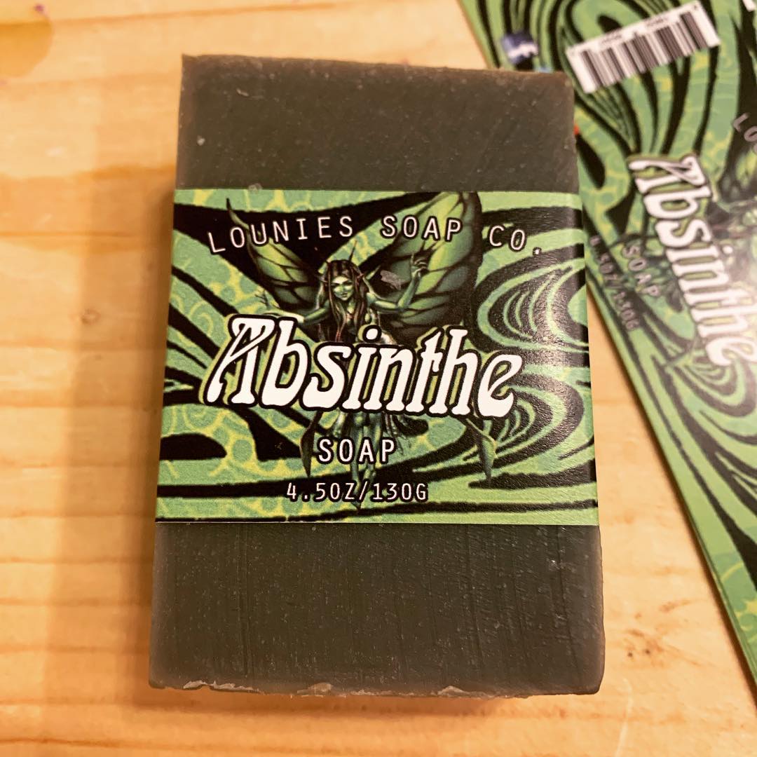 Absinthe Soap - Lounies Soap Co.
