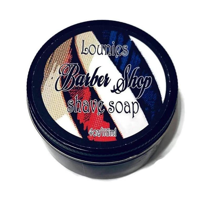 Barber Shop Shave Soap - Lounies Soap Co.