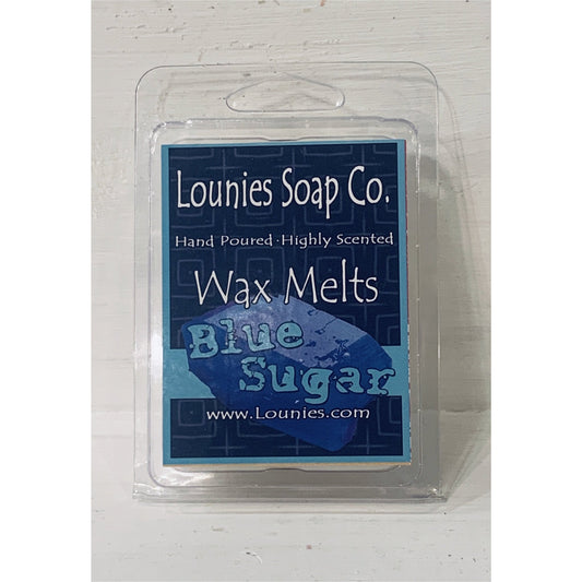 Blue Sugar Wax Melt - Lounies Soap Co.