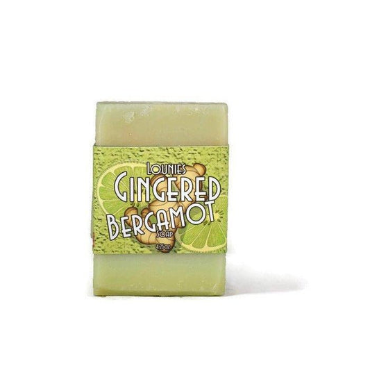 Gingered Bergamot Soap - Lounies Soap Co.