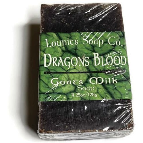 Goats Milk Soap - Dragons Blood - Lounies Soap Co.