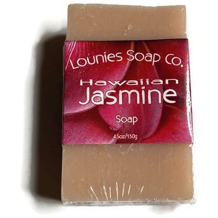Hawaiian Jasmine Soap - Lounies Soap Co.