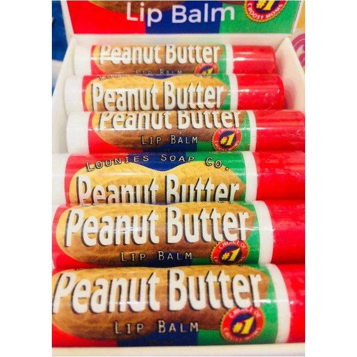 Peanut Butter Lip Balm by Lounies Soap Co.