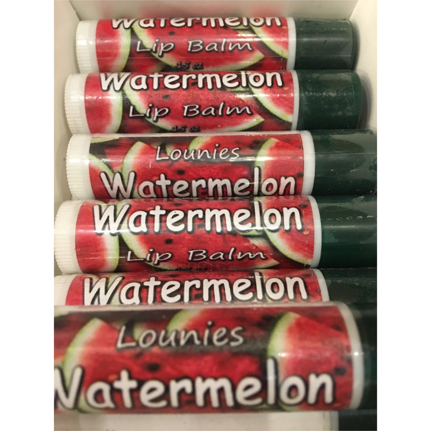 Watermelon Lip Balm by Lounies Soap Co.