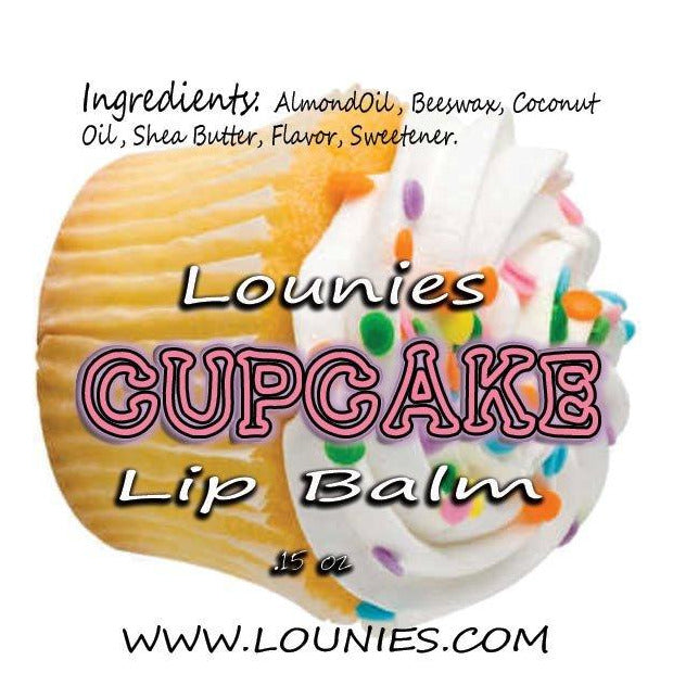 Cupcake Flavored Lip Balm