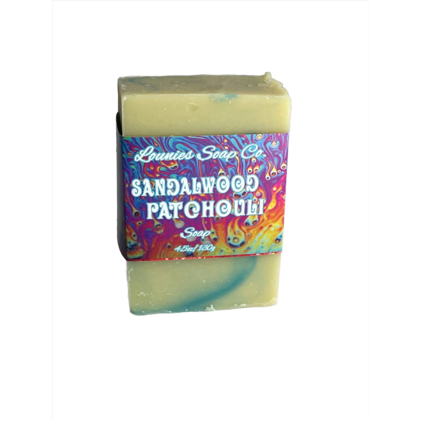 Sandalwood Patchouli Soap by Lounies Soap Co.
