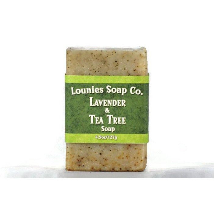 Lavender & Tea Tree Soap - Lounies Soap Co.