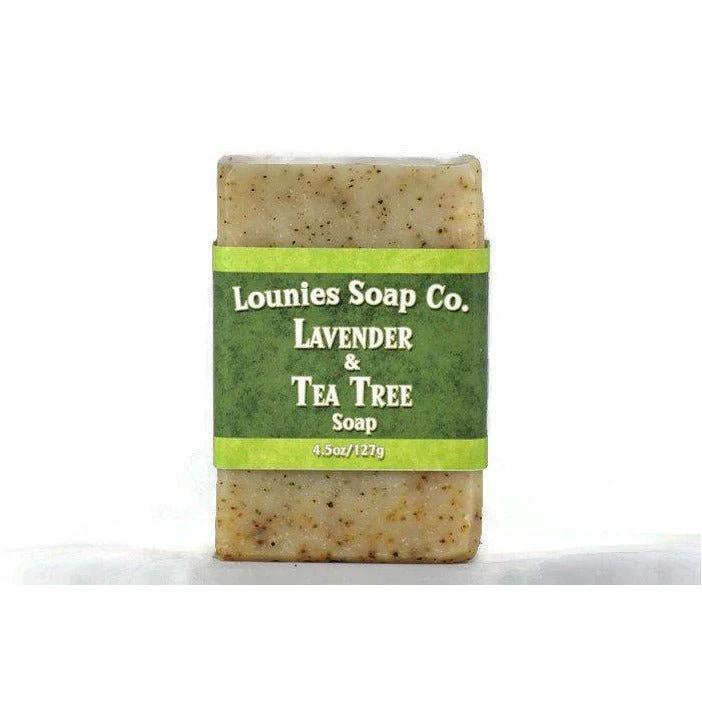 Lavender & Tea Tree Soap - Lounies Soap Co.