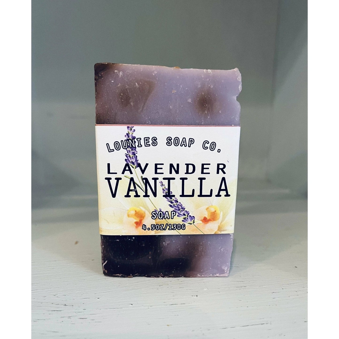 Lavender Vanilla Soap by Lounies Soap Co.