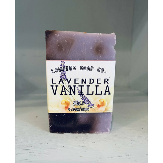 Lavender Vanilla Soap - Lounies Soap Co.