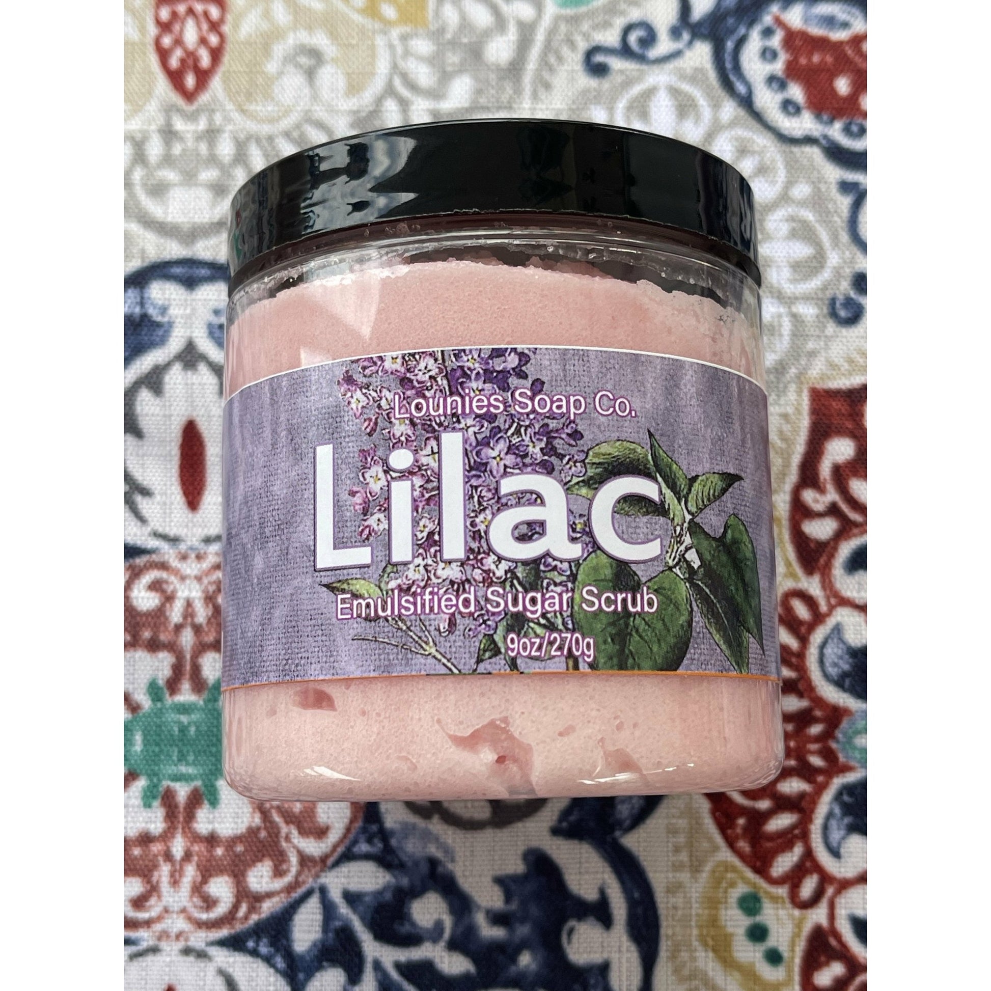 Lilac Sugar Scrub - Lounies Soap Co.