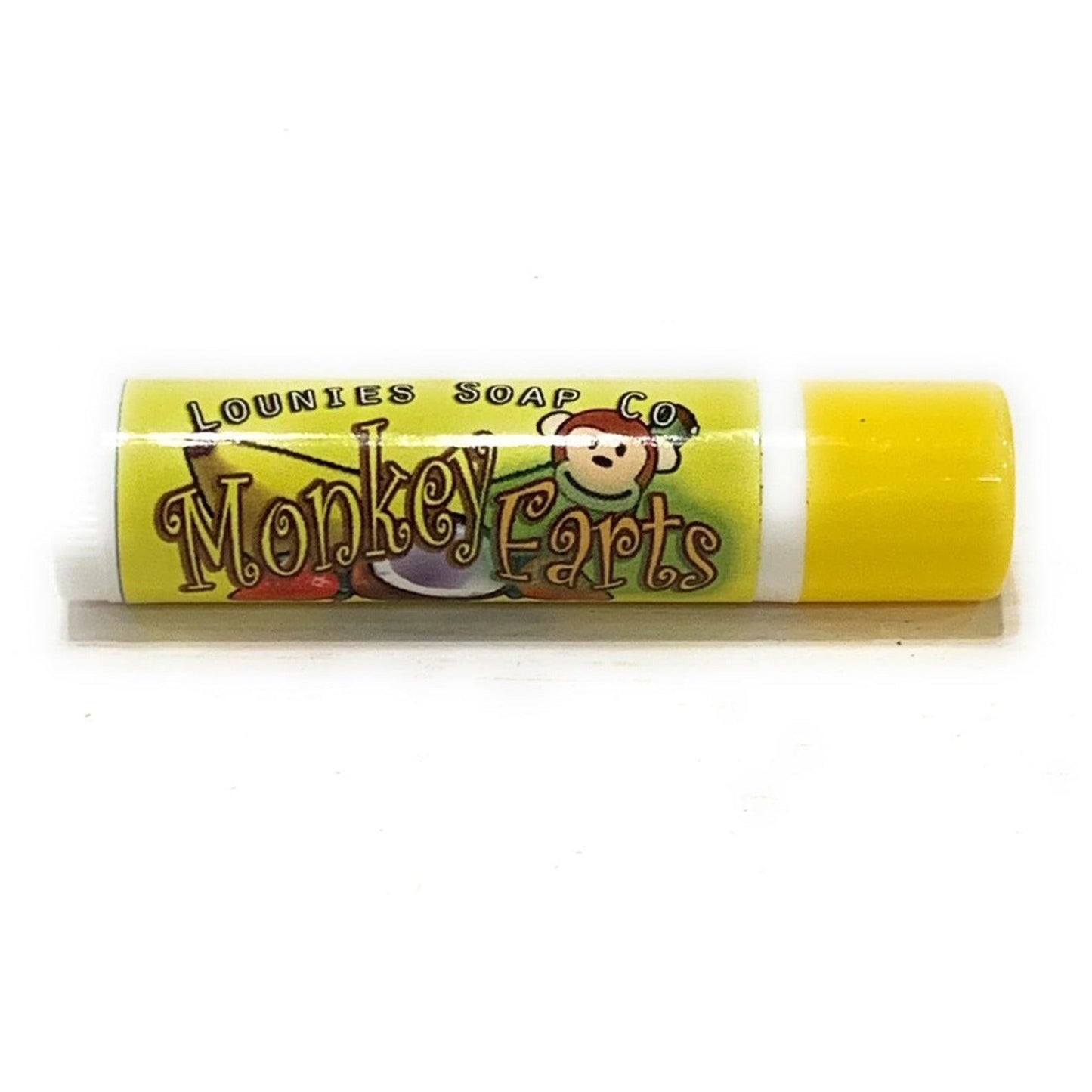 Monkey Farts Flavored Lip Balm - Lounies Soap Co.