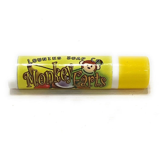 Monkey Farts Flavored Lip Balm - Lounies Soap Co.