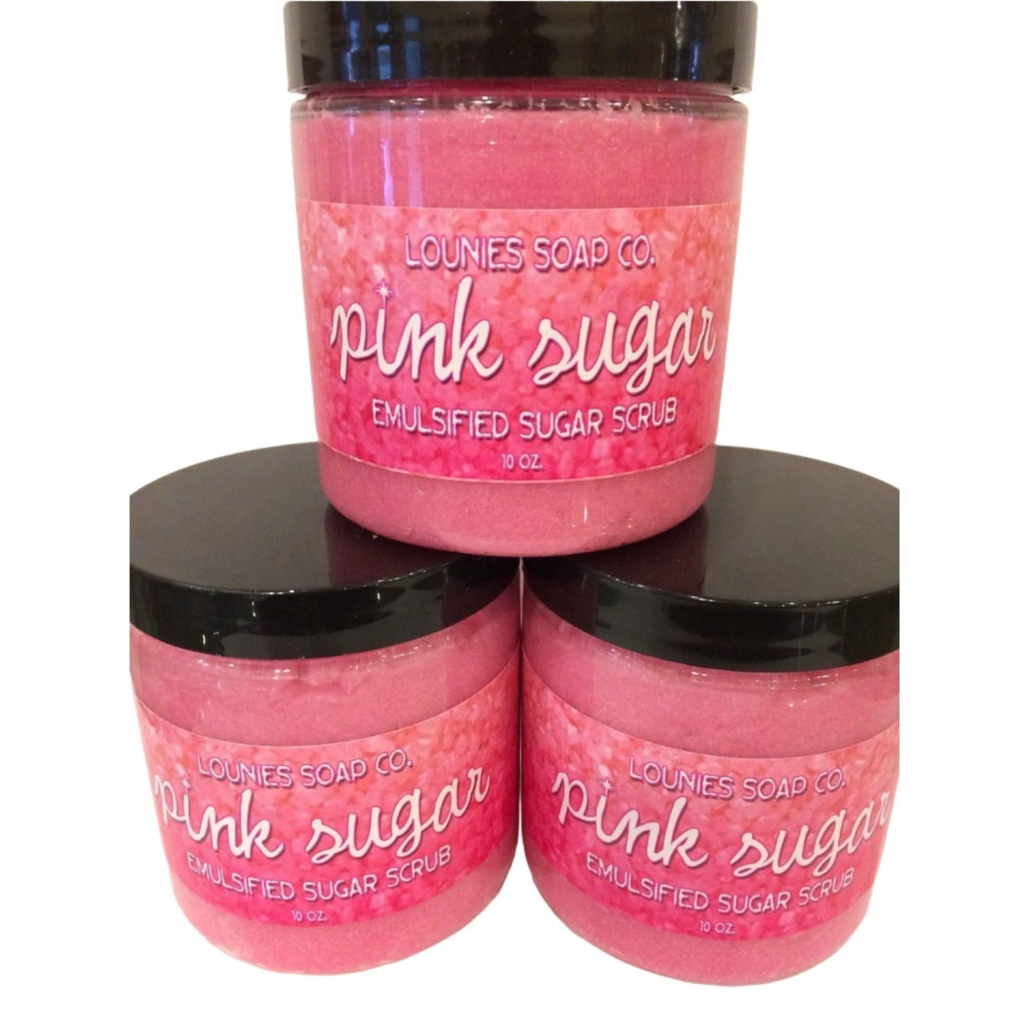 Pink Sugar Sugar Scrub - Lounies Soap Co.
