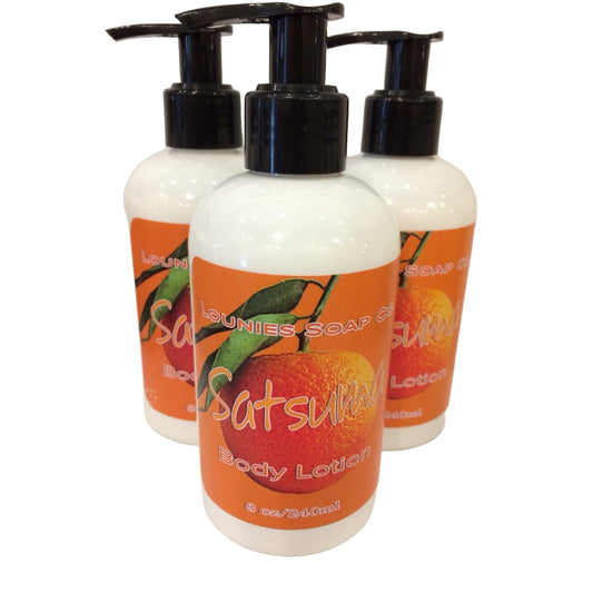 Satsuma Body Lotion - Lounies Soap Co.
