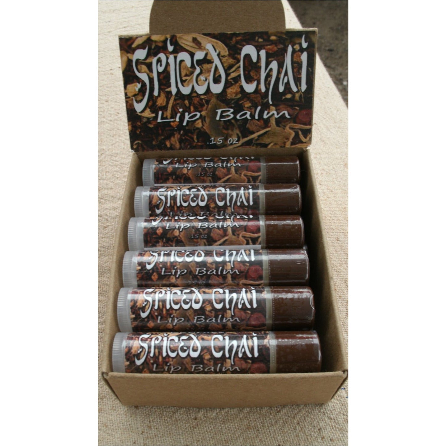 Spiced Chai Lip Balm - Lounies Soap Co.